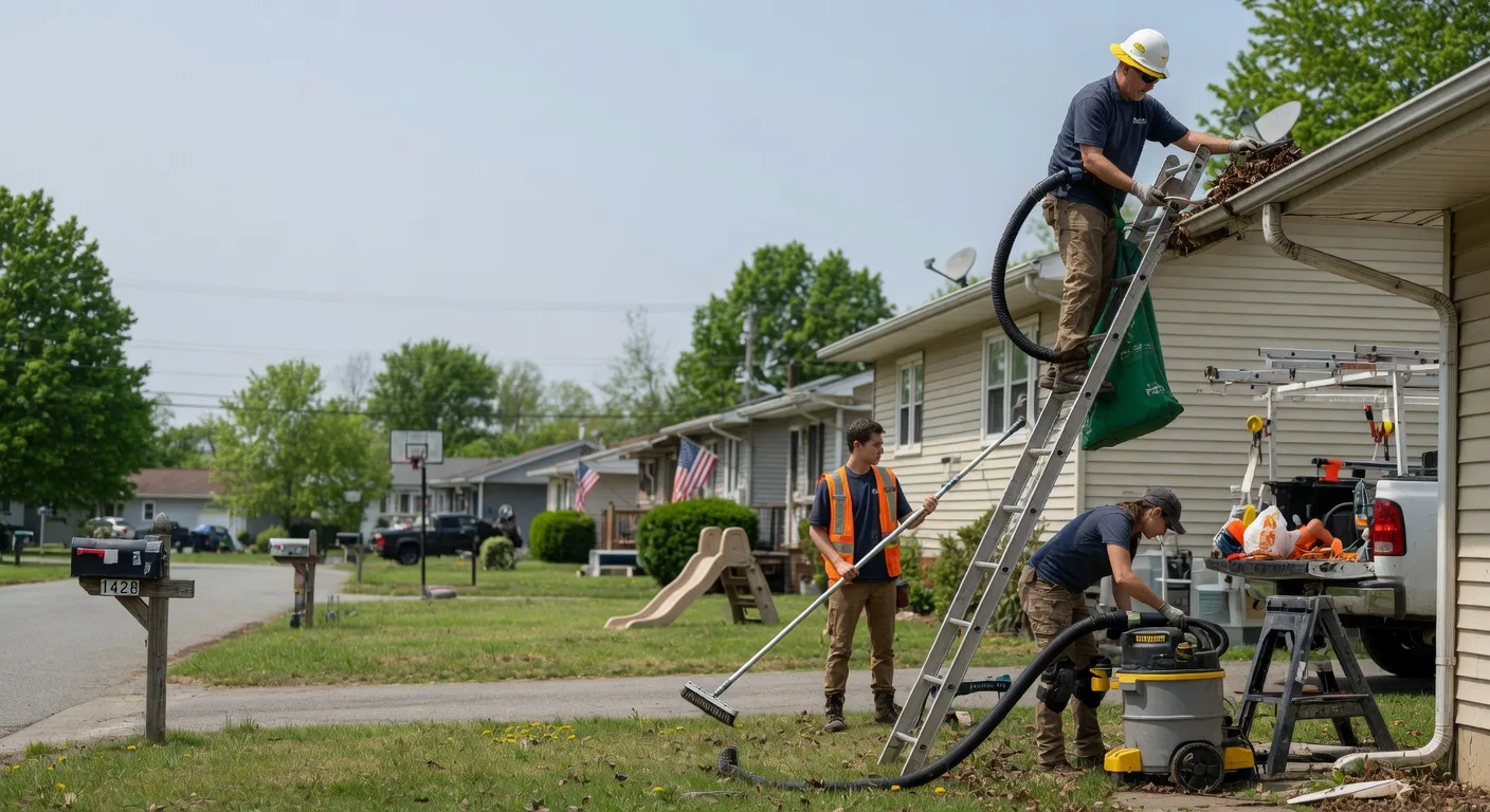 Gutter Installation in West Salem, IL near me